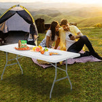  - Portable Folding Camping Table with Carrying Handle for Picnic - Outdoor Style Company