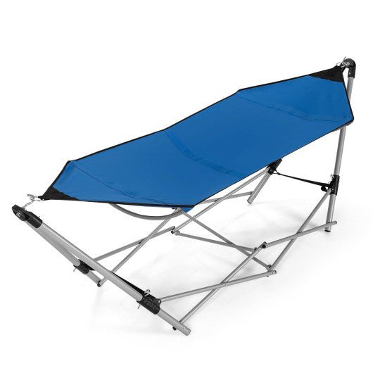  - Portable Folding Steel Frame Hammock with Bag - Outdoor Style Company