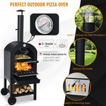  - Portable Outdoor Pizza Oven with Pizza Stone and Waterproof Cover - Outdoor Style Company