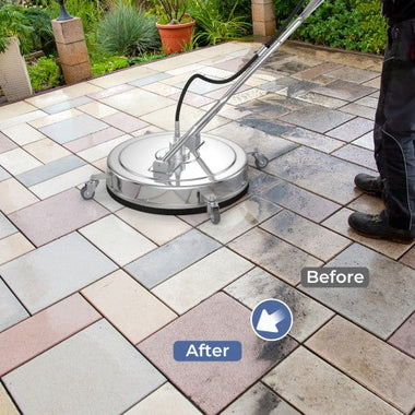  - Pressure Washer Surface Cleaner Power Cleaner Attachment with Casters - Outdoor Style Company