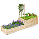  - Raised Garden Bed with Trellis - Outdoor Style Company