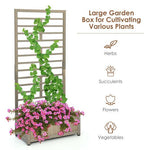  - Raised Garden Bed with Trellis for Climbing Plants - Outdoor Style Company