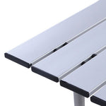  - Roll Up Portable folding Camping Aluminum Picnic Table - Outdoor Style Company