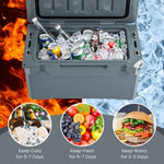  - Rotomolded Cooler with Integrated Cup Holders and Bottle Opener - Outdoor Style Company