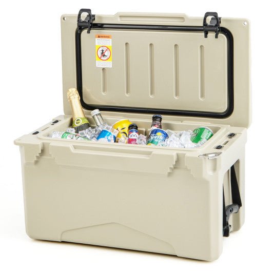  - Rotomolded Cooler with Integrated Cup Holders and Bottle Opener - Outdoor Style Company