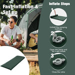  - Self - inflating Lightweight Folding Foam Sleeping Cot with Storage bag - Outdoor Style Company