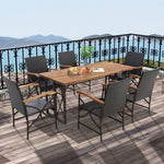  - Set of 2/4 Patio Wicker Dining Chairs with Soft Zippered Cushion - Outdoor Style Company