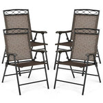  - Set of 4 Patio Folding Chairs - Outdoor Style Company