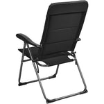 - Set of 4 Patio Folding Chairs with Adjustable Backrest - Outdoor Style Company