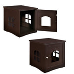  - Side Table Nightstand Decorative Cat House - Outdoor Style Company