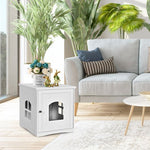  - Side Table Nightstand Decorative Cat House - Outdoor Style Company