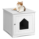  - Sidetable Nightstand Weatherproof Multi - function Cat House - Outdoor Style Company