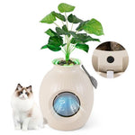  - Smart Plant Cat Litter Box with Electronic Odor Removal & Sterilization - Outdoor Style Company