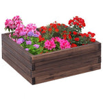  - Square Raised Garden Bed Flower Vegetables Seeds Planter - Outdoor Style Company