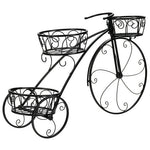  - Tricycle Plant Stand Flower Pot Cart Holder in Parisian Style - Outdoor Style Company