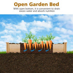  - U - Shaped Wooden Garden Raised Bed for Backyard and Patio - Outdoor Style Company