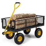  - Utility Garden Wagon with 4 Removable Side Panels and 900/1200 LBS Load Capacity - 53" x 30" x 42" - Outdoor Style Company