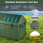  - Waterproof Outdoor Storage Box with Ventilated Window Adjustable Snap - Outdoor Style Company