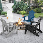  - Weather Resistant HIPS Outdoor Adirondack Chair with Cup Holder - Outdoor Style Company