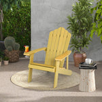  - Weather Resistant HIPS Outdoor Adirondack Chair with Cup Holder - Outdoor Style Company