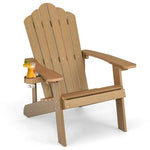  - Weather Resistant HIPS Outdoor Adirondack Chair with Cup Holder - Outdoor Style Company