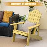  - Weather Resistant HIPS Outdoor Adirondack Chair with Cup Holder - Outdoor Style Company