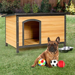  - Wood Extreme Weather Resistant Pet Log Cabin - Outdoor Style Company