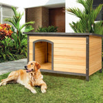  - Wood Extreme Weather Resistant Pet Log Cabin - Outdoor Style Company