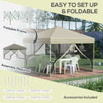 Miscellaneous-10' x 10' Pop Up Canopy Tent, Tents for Parties with Netting and Wheeled Carry Bag, Height Adjustable, sidewalls - Outdoor Style Company