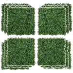 Miscellaneous-12-Piece 19.75" x 19.75" Milan Artificial Grass, Water Drainage, & Soft Feel, Light Green - Outdoor Style Company