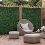 Outdoor and Garden-12PCS Artificial Boxwood Wall Panels 20" x 20" Float Grass Privacy Fence Screen Faux Hedge Greenery Backdrop for Home Garden Backyard Balcony - Outdoor Style Company