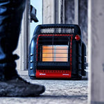 -18,000 BTU Big Buddy Portable Propane Heater (No Fan),Red - Outdoor Style Company