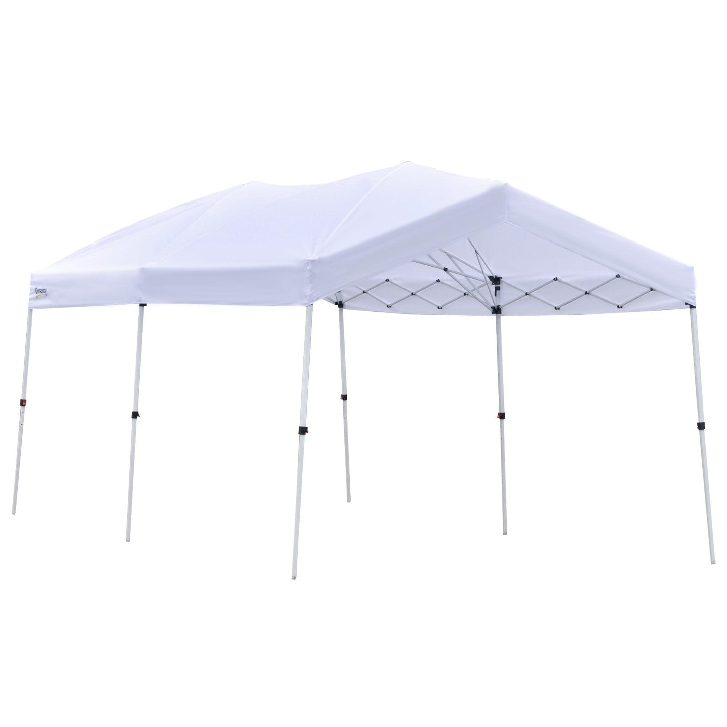 Outdoor and Garden-20' x 10' Garden Foldable Pop Up Canopy Tent Gazebo with Adjustable Legs Roller Bag Outdoor Party - Outdoor Style Company