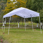 Outdoor and Garden-20' x 10' Garden Foldable Pop Up Canopy Tent Gazebo with Adjustable Legs Roller Bag Outdoor Party - Outdoor Style Company