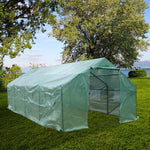 Greenhouses-20′x10′x7′-B Heavy Duty Greenhouse Plant Gardening Spiked Greenhouse Tent - Outdoor Style Company