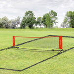 Outdoor and Garden-23ft Double Sided Soccer Training Net Multi-function for Net Type Soccer w/Storage Bag for Backyard Outdoor Beach - Outdoor Style Company