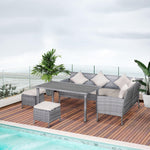 Outdoor and Garden-5-Piece Modern Outdoor Wicker Patio Furniture Sets with PE Rattan Resistant to Weather & Quality Build - Outdoor Style Company