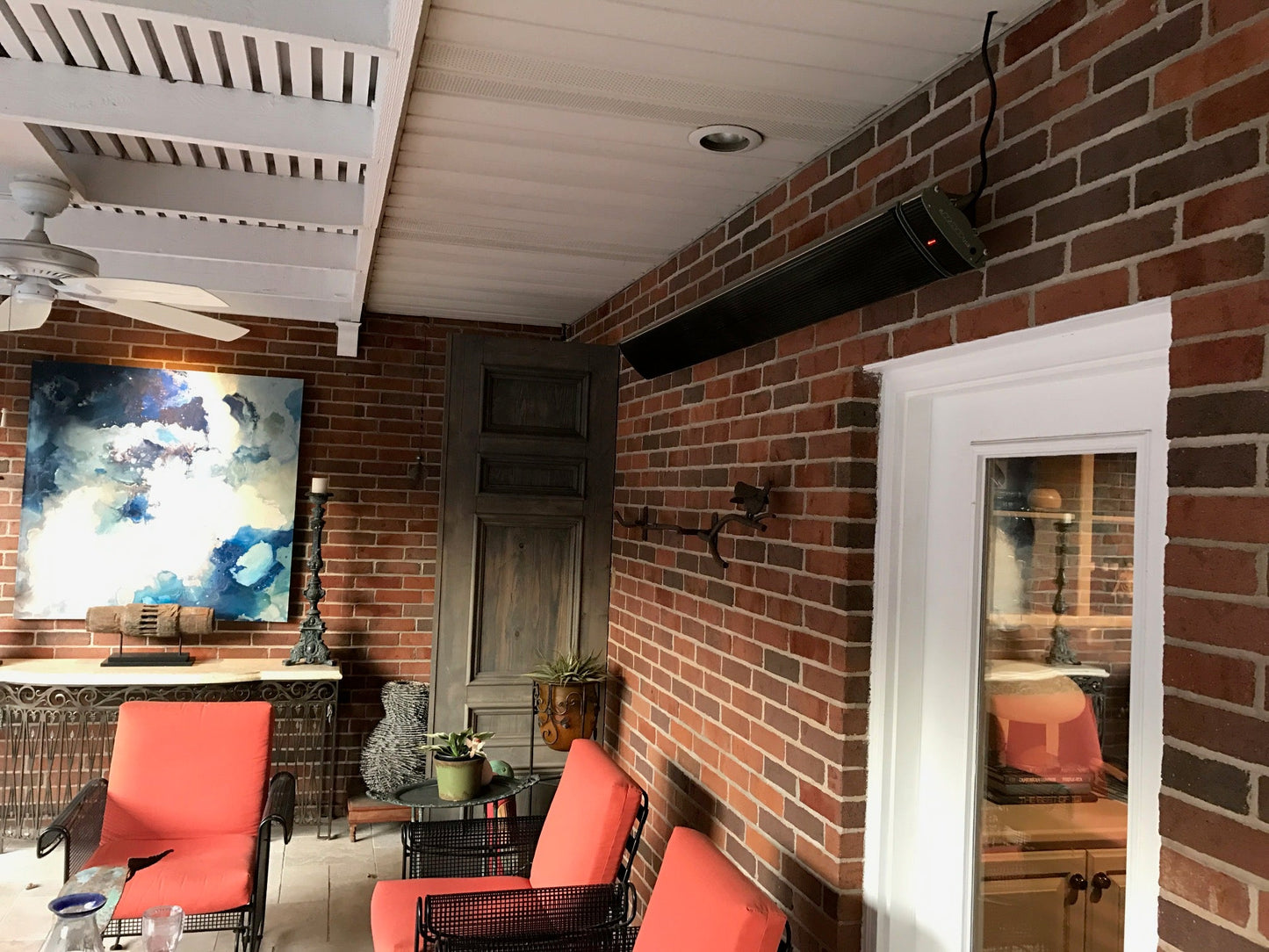 '-83.5" WiFi Smart Controlled Zero Light Patio Heater (3200W/220V) - Outdoor Style Company