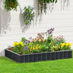 Outdoor and Garden-8.5x3ft Metal Raised Garden Bed, DIY Large Steel Planter Box - Outdoor Style Company
