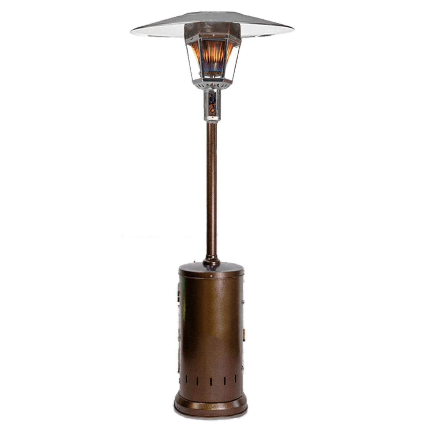 '-96" Real Flame Natural Gas Patio Heater - Antique Bronze Finish (40,000 BTU) - Outdoor Style Company