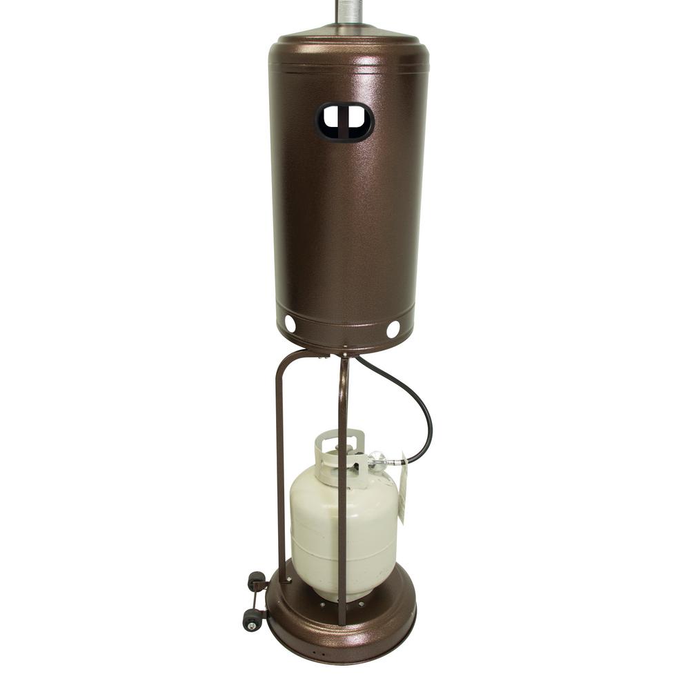 -96" Real Flame Propane Patio Heater - Antique Bronze Finish (40,000 BTU) - Outdoor Style Company