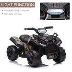 Toys and Games-Children Ride On Cars with Real Working Headlights, 6V Battery Powered Motorcycle With Music for 18-36 Months, Black - Outdoor Style Company