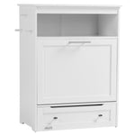 Pet Supplies-Dog Feeding Station, Cat and Dog Food Storage Cabinet, Food Cabinet Pet Feeder Station, White - Outdoor Style Company