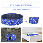 Pet Supplies-Dog Swimming Pool Foldable for X Small, Small, Medium, Large Pets, Blue - Outdoor Style Company