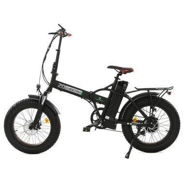 -Ecotric 48V Fat Tire Portable and Folding Electric Bike with color LCD display - Outdoor Style Company
