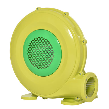 Outdoor and Garden-Electric Air blower Fan Blower Compact and Energy Efficient Pump Indoor Outdoor for Bouncy Castle and Pneumatic Swimming Pool, 450W - Yellow - Outdoor Style Company
