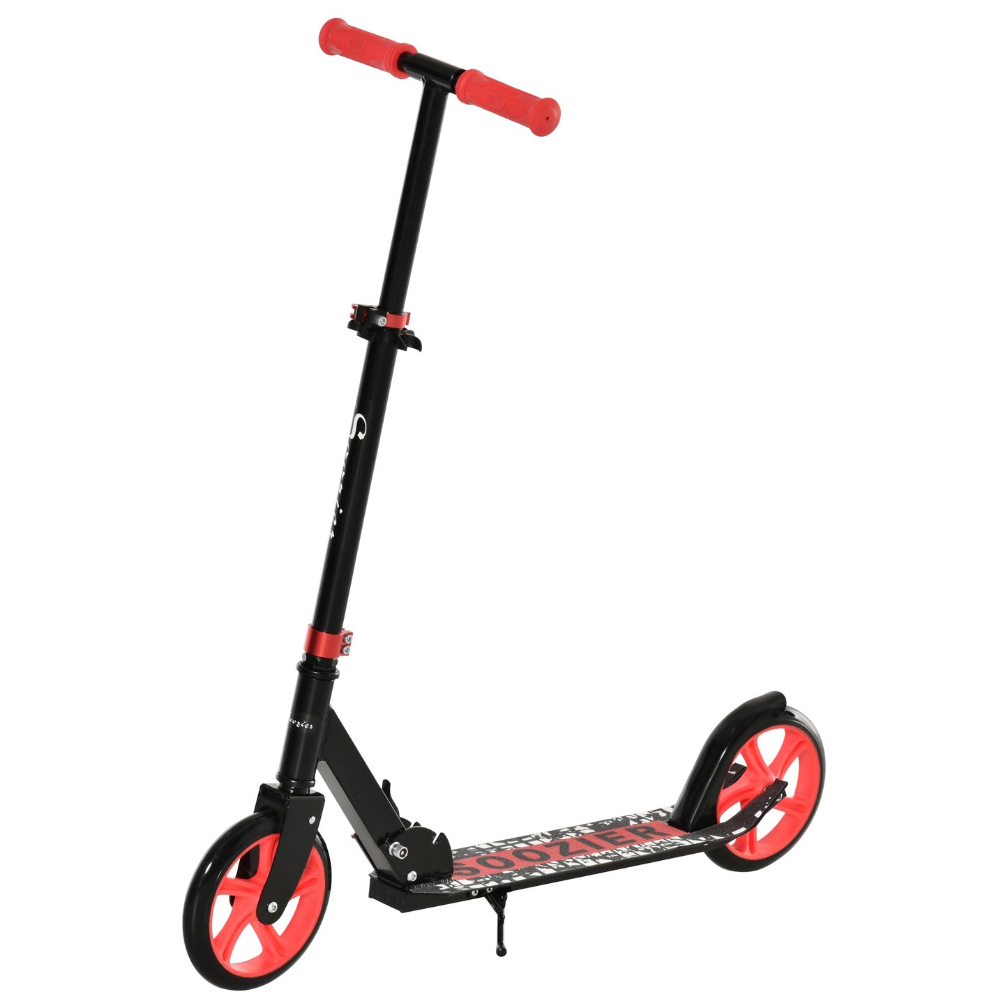 Miscellaneous-Foldable Kick Scooter for 14+ Adults and Kids w/ Lightweight Aluminum Frame, Adjustable Handlebars, 7.75'' Big Wheels and Rear Wheel Brake - Outdoor Style Company