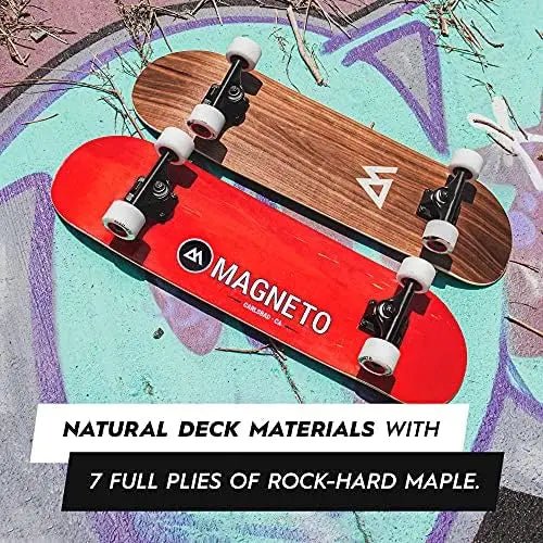 -Fully Assembled Complete 31" x 8.5" Canadian Maple Deck Skateboard - Outdoor Style Company