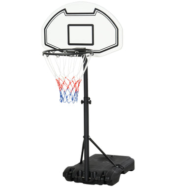 Outdoor and Garden-Height Adjustable Basketball Hoop, Portable Basketball Stand, 30" Backboard, Indoor Outdoor Goals Set for Kids Youth Adults - Outdoor Style Company