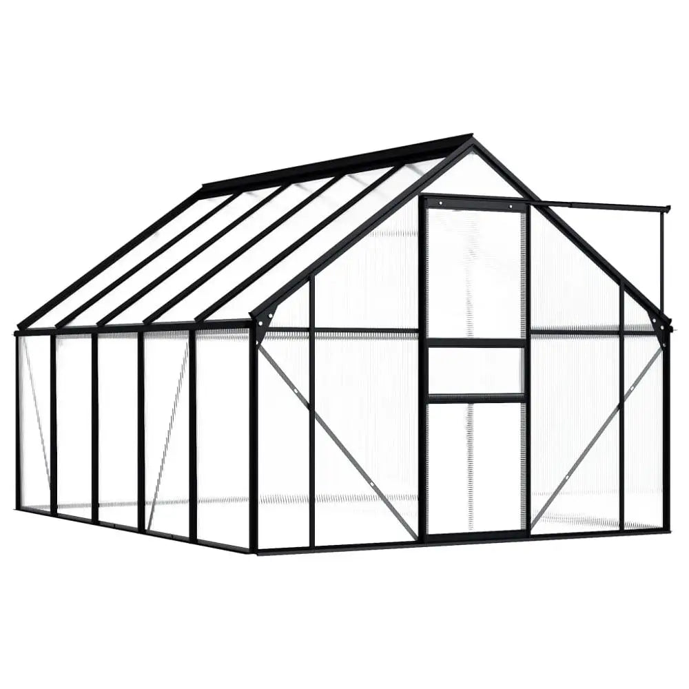 -Large Aluminum Construction Greenhouse Frame Outdoor Poly Tunnel Garden Walk-In Patio Greenhouse - Outdoor Style Company